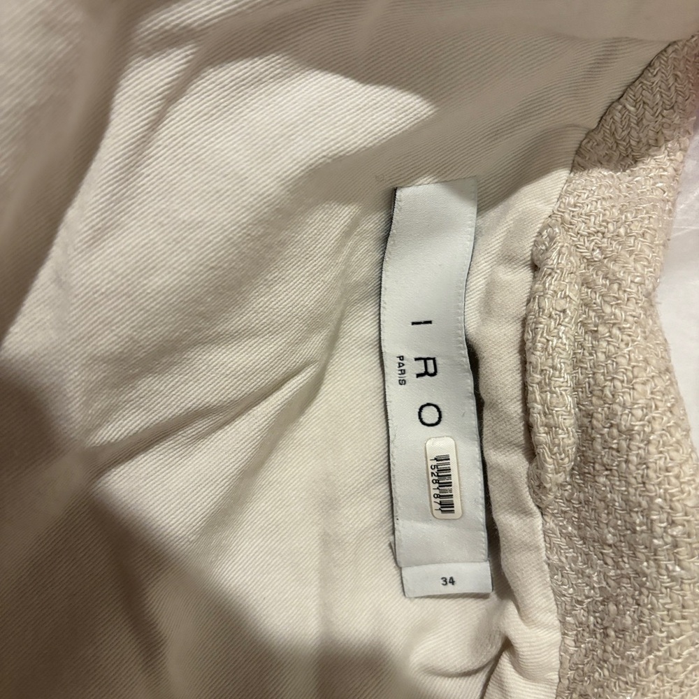 IRO Cream Textured Jacket - Picture 6 of 6